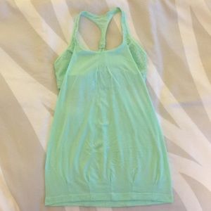 Lululemon built in sports bra tank top